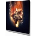 thumbnail image 2 of Large Falcon in Flight - Animal Canvas Wall Art, 2 of 3