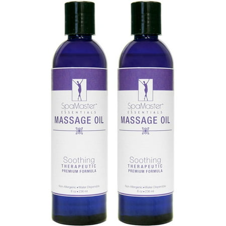 Master Massage 8 oz Soothing Massage Oil, 2-Pack