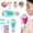 Blue/Pink, variant on Epilator for Women for Long-Lasting Hair Removal, USB Smoothing Epilator