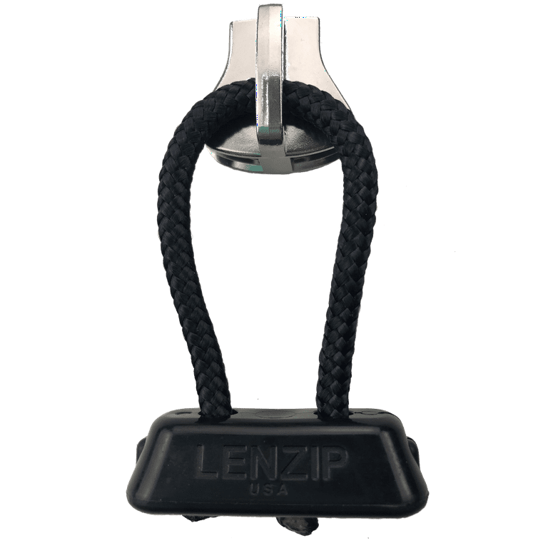 EZ-Xtend Lenzip Big Zip #15 Super Huge Heavy Duty Plastic Zipper w/Zipper  Pull - Corrosion Resistant UV Stabilized w/Stainless Steel Slider - Zippers