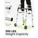 thumbnail image 5 of Andadores plegables compactos OasisSpace, ligeros y con ruedas delanteras para adultos mayores, con asistencia estándar para caminar, para espacios pequeños de hasta 136 kg., 5 of 5