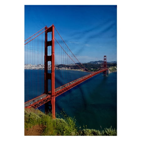3dRose, USA, San Francisco, Golden Gate Bridge, San Francisco Bay., 22x30 Bath Hand Pool Towel