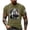 Army Green, variant on Never Forget 911 Retro USA Tee for Men and Women with Patriot Day Print and Vintage Green Fabric Featuring 9/11 Memorial Tops for Remembrance Events Church Services Army Green L