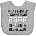 thumbnail image 3 of Inktastic Future Orthodontist Baby Boys or Girls Baby Bib, 3 of 4