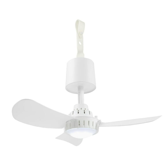 Ventilador de techo Treva de 15 pulgadas, remoto recargable, LED, portátil