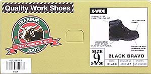 Brahma - Men's Bravo Work Boots, Extra Wide Width