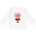 thumbnail image 2 of Inktastic Monkey 4th Birthday 4 Year Old Girl Toddler Sweatshirt, 2 of 4