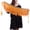 Orange, variant on IQOGKRN Women's Belly Dance Hip Scarf Performance Outfits Skirt Festival Clothing Black One Size