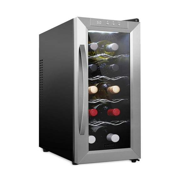Vinoteca Schmécké de acero inoxidable termoeléctrico para 10 botellas