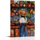 thumbnail image 1 of Arte Mural: Mujer Cocinando en Cocina Mexicana Tradicional, Decoración para Hogar y Restaurantes, 1 of 6