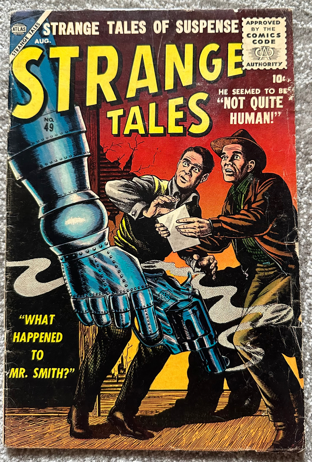 Cover of Strange Tales #49