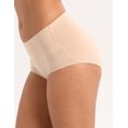 thumbnail image 5 of LIQQY Women's Cotton Briefs High Waist Breathable Underwear Full Coverage Panties 4-Pack (L, Nude), 5 of 8