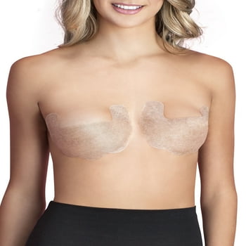 Lingerie Solutions Women's Disposable Adhesive Backless Stress Body Bra Nude