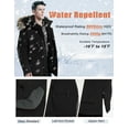 thumbnail image 4 of Men's Goose Down Parka Extreme Warm Winter Jacket with Hood, 4 of 6