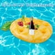 thumbnail image 4 of Soporte para bebidas - Bandeja de barra flotante Portavasos de cerveza inflables (Piña) Likrtyny Deportes al aire libre Salida diaria Juego de fiesta, 4 of 8