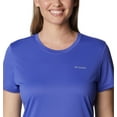 thumbnail image 4 of Columbia Women's Hike Short Sleeve Crew, Purple Lotus, Large, 4 of 9