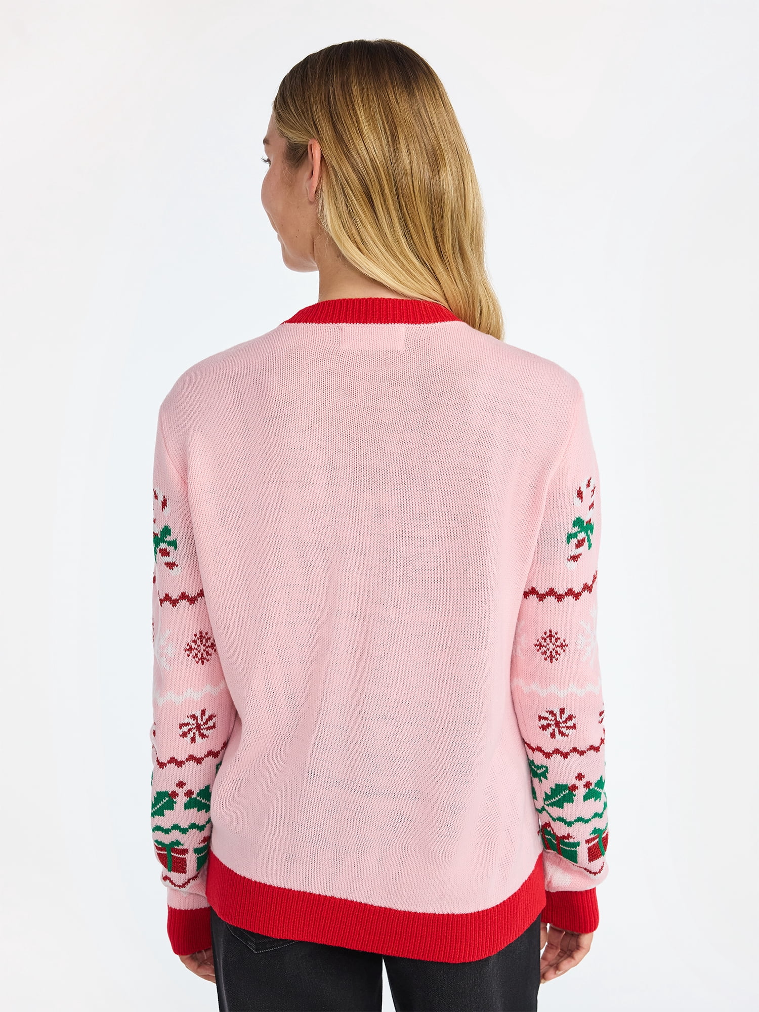 No Boundaries Christmas Sweater, Lightweight, Women's