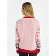 thumbnail image 3 of No Boundaries Christmas Sweater, Lightweight, Women's, 3 of 5
