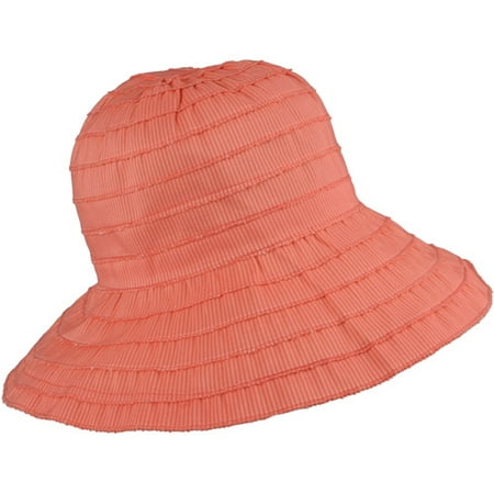 Brinley Co. Womens Brimmed Ribbon Bucket Hat
