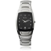 Bulova Men's Stainless Steel Link Watch