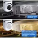 thumbnail image 3 of Paquete 2 Piezas Cámara De Seguridad Hd De 360° Wifi Foco, 3 of 8