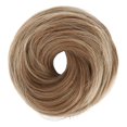 thumbnail image 2 of Chignons Postiche Extensions de Cheveux Synthétiques Chouchous Chignon Postiche pour Femmes Filles (Brun Clair Rougeâtre Pointe Blond Doré Pâle -#76, Chignon Droit), 2 of 7