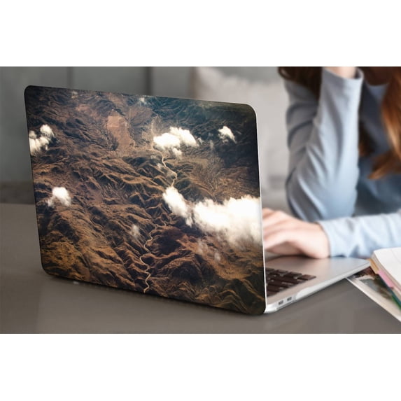 KSK KAISHEK Hard Shell Cover Compatible Old MacBook Pro 15" with Retina Display No USB-C / CD-ROM + Black Keyboard Cover Model: A1398 Sky Series 0470
