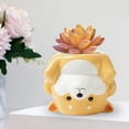 thumbnail image 1 of Maceta de animales, maceta de cerámica, organizador de escritorio de regalo, florero, soporte de plantas para estante de jardín, plantas de interior y Perro 97x87x81cm, 1 of 8