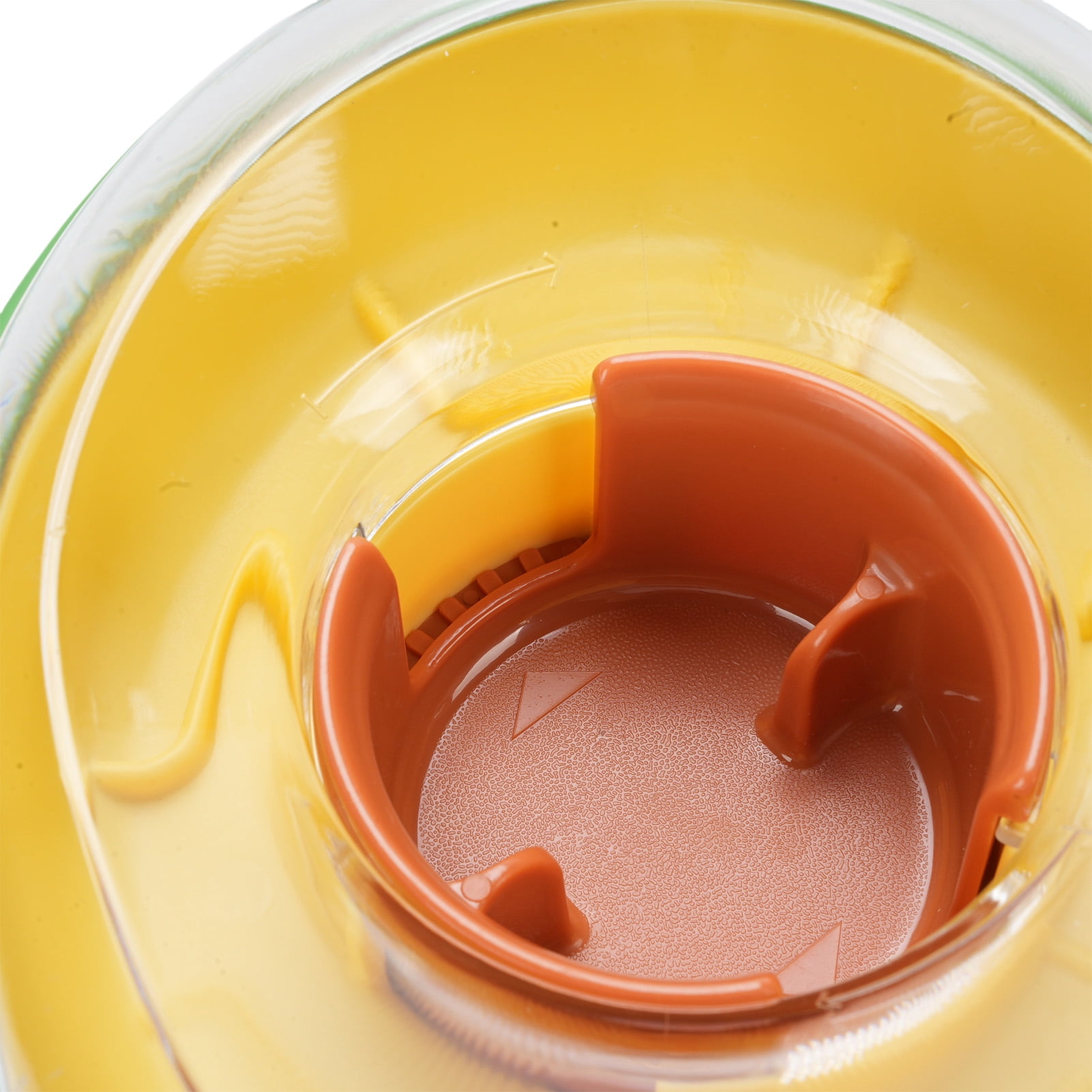 M Buder Avocado Slow Feeder Dog Bowl Plastic Automatic Pet Food Dispenser Puppy Interactive Toy 9.06 inches / 23 cm