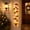 B, variant on Glowing Christmas Door Hanger, Christmas Angel Warm Glow Lighted Holiday Porch Decor for Front Door Side, Entryway and Wall(Santa)