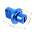 thumbnail image 2 of unbranded Cubierta De Llave De Aluminio Para Motocicleta Eléctrica Con Ajuste Y Durabilidad, 2 of 6