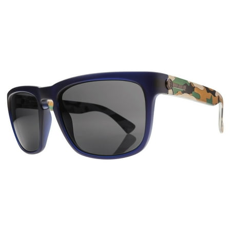 ELECTRIC KNOXVILLE SUNGLASSES Blue Jungle Camo | Melanin Grey Lens EE09049920