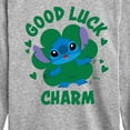 thumbnail image 3 of Disney Lilo & Stitch - St. Patrick's Day - Good Luck Charm - Toddler & Youth Long Sleeve T-Shirt, 3 of 5