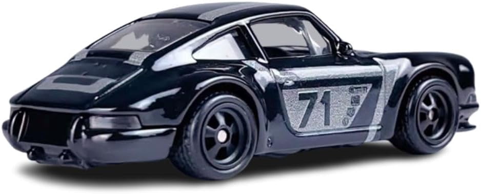 Hot Wheels Premium '71 Porsche 911 Chase Die-Cast Car, Car Culture Exotic Envy, Real Riders, Metal/Metal, 0/5