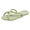 Green, variant on Flip Flops for Women Men Travel Bathroom Foldable Slippers Camp Beach Sandals Lightweight Non Slip Quick Drying Shower Shoes Pink Size 7.5