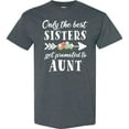 thumbnail image 3 of Inktastic Only the Best Sisters Get Promoted to Aunt T-Shirt, 3 of 5