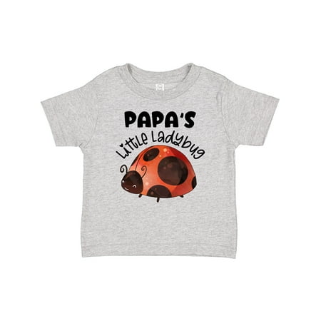 

Inktastic Papa s Little Ladybug Gift Baby Boy or Baby Girl T-Shirt