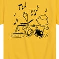 thumbnail image 3 of Peanuts - Snoopy Dancing - Toddler & Youth Short Sleeve Graphic T-Shirt, 3 of 6