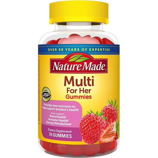 Nature Made Multivitamin For Her, Womens Multivitamin for Daily