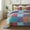 All is Bright, variant on Sea of Dreams 3-Piece Quilt Set - Queen Size with 2 Shams, Blue and White Ocean-Inspired Bedding, Nautical Fish Design, Lake Themed Coastal Quilted Bedspread for Modern Maritime Decor