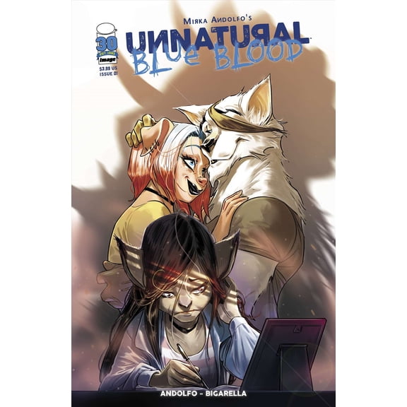 Unnatural: Blue Blood #1B VF ; Image Comic Book