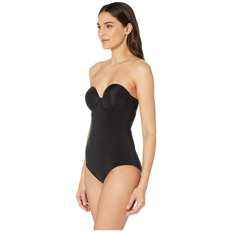 Red Carpet Strapless Shaping Bodysuit In Black By Wacoal – My Bare