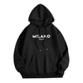 thumbnail image 5 of WILLBEST Sudadera Deportiva para Hombre con Capucha y Estampado De Letras para Uso Informal y Atuendos Elegantes Chica, 5 of 5