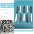 thumbnail image 2 of HAMPPLIES Dishwasher Prong Rack Covers 100Pcs for Covering Exposed Screws and Bolts, 2 of 8