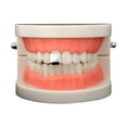 thumbnail image 2 of Unique Bargains 1 Set Fake Teeth Grills Fashion Hip Hop Style for Hip Hop Gift Silver Tone, 2 of 6