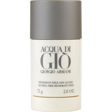 Giorgio Armani Acqua Di Gio Alcohol Free Deodorant Stick for Men, 2.6 Oz