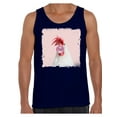thumbnail image 1 of Awkward Styles Rooster Shirt Lovely Rooster Tank Top Men Tank Top Rooster Chewing Pink Gum Cute Rooster T Shirt Animal Tank Top for Men Rooster with Pink Gum Shirt Animal Men Shirt Funny Animal Gifts, 1 of 4