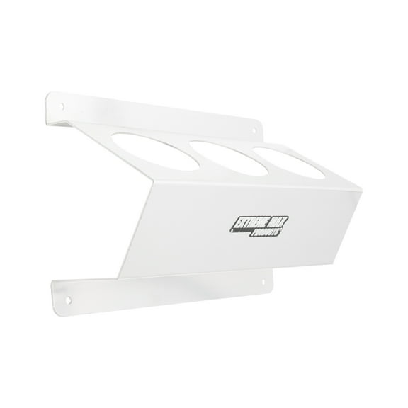 Extreme Max 5001.6254 Wall-Mount Aluminum Aerosol Storage Shelf for Enclosed Trailer Shop Garage Storage - 3-Can Capacity, Silver