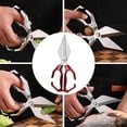 thumbnail image 1 of Heavy Duty Stainless Steel Kitchen Shears Multipurpose Food Scissors For Meat Poultry Cooking And Utility Tasks, 1 of 6