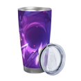 thumbnail image 2 of Saiise Geometry Dash Print Tumbler 20 Oz Stainless Steel Vacuum Insulated with Straw Coffee Cup for Home,Office,Outdoor Works Great for Ice Drinks and Hot Beverage, 2 of 8